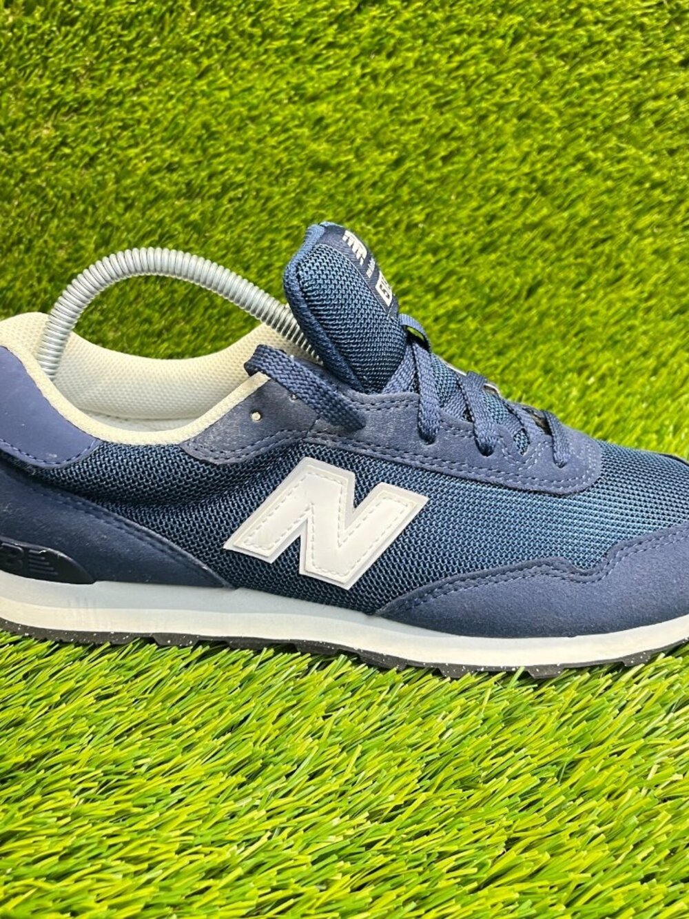 New Balance 515 V3 Boys Size 6.5Y Blue White Walking Running Shoes Sneakers